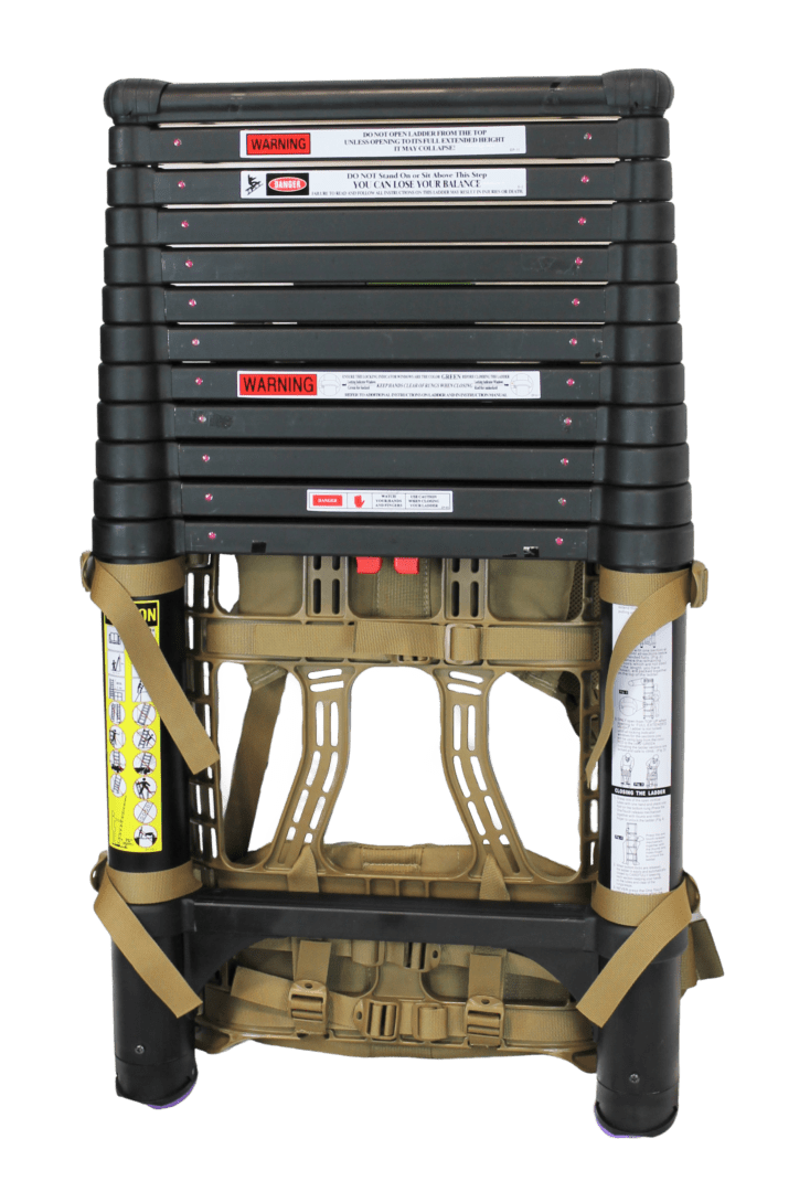Telesteps TLX16-LP — échelle tactique One-Touch 136kg charge US Army CRBR Solutions