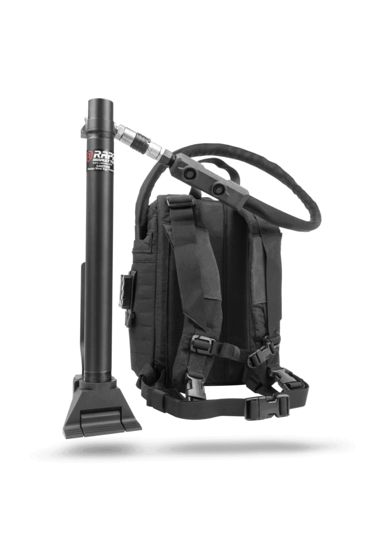 HRP-BAT-GEN4 — pompe électro-hydraulique MIL STD 810 vue de face CRBR Solutions