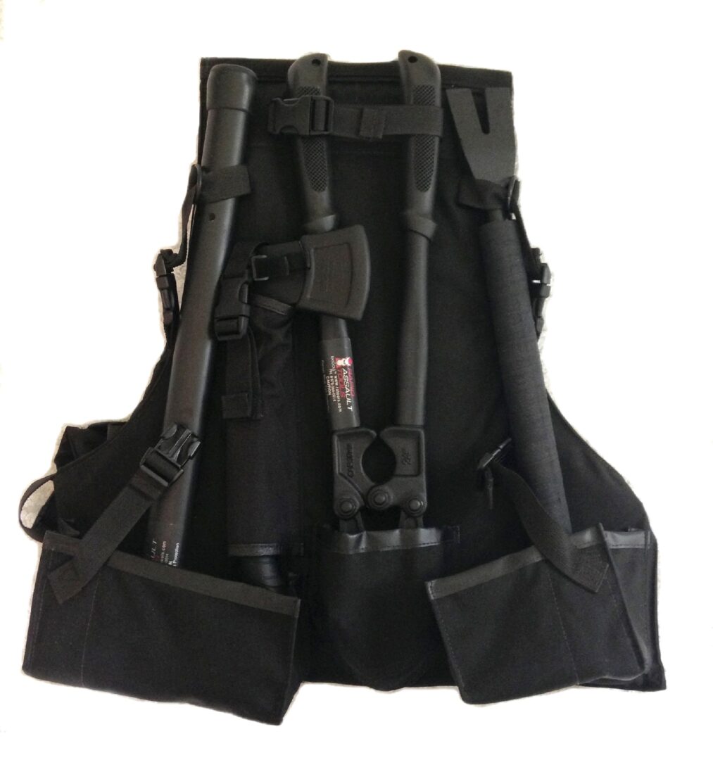 RatPak Rapid Assault Tools — sac à dos effraction mécanique 3 outils vue de détail