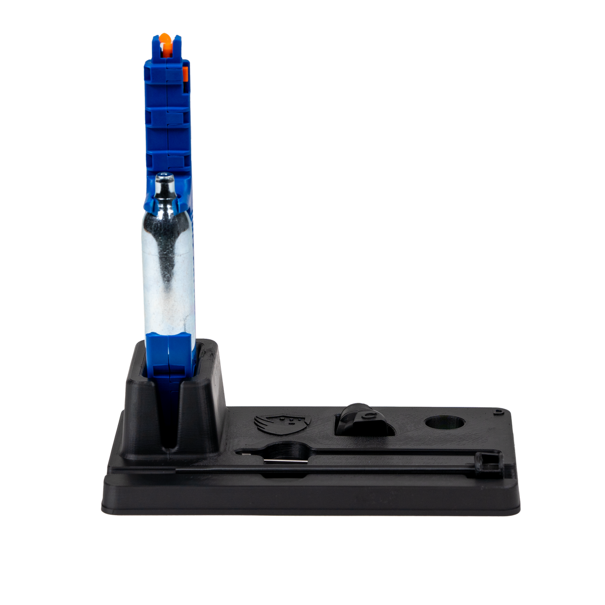 Kit Re-Stack TPAK vue de face — plateau, outils et cartouche UNIT4/UNIT9