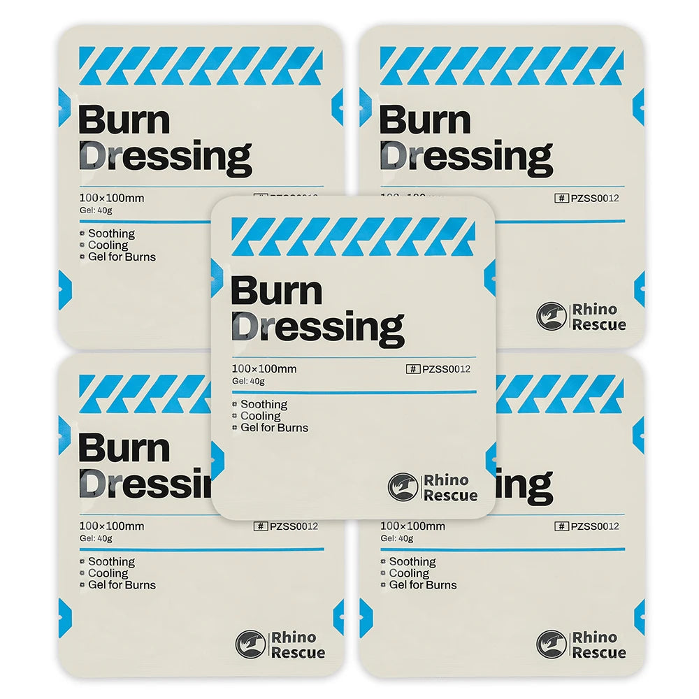 Pansement Hydrogel Brûlures — 10x10 cm Urgence Tactique