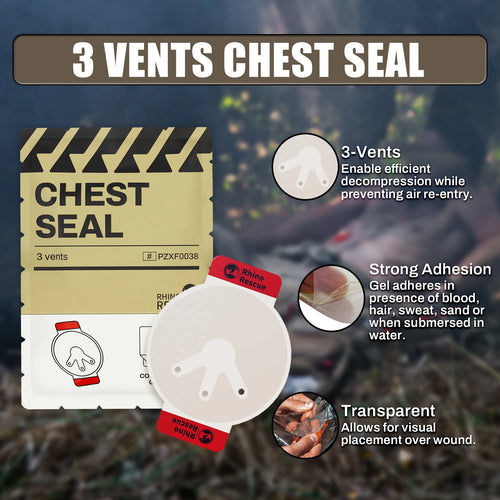 Chest Seal  — Valve Pneumothorax Urgence Tactique