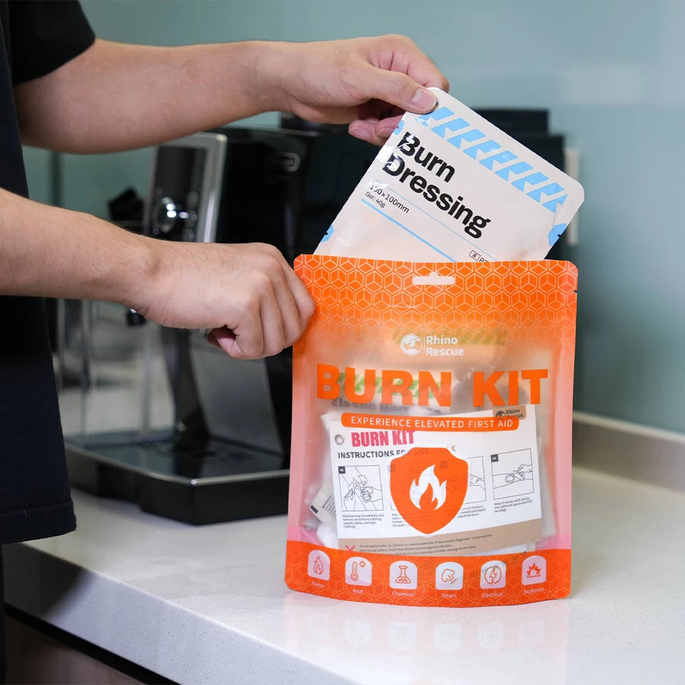 Pansement Hydrogel Brûlures — 10x10 cm Urgence Tactique