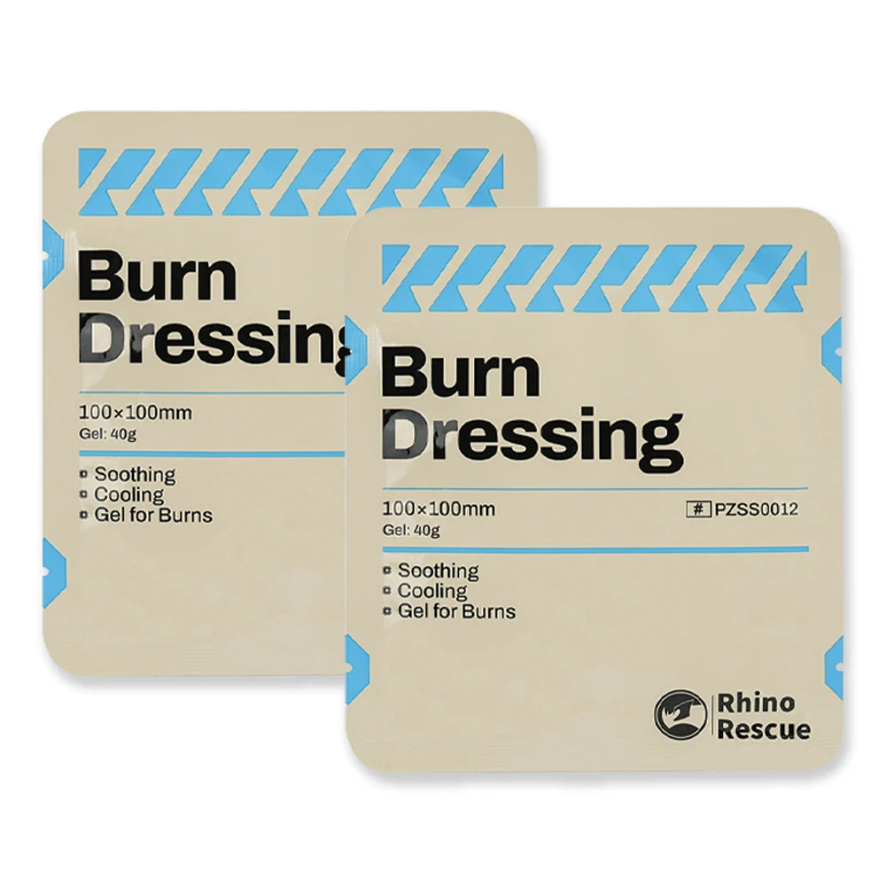 Pansement Hydrogel Brûlures — 10x10 cm Urgence Tactique
