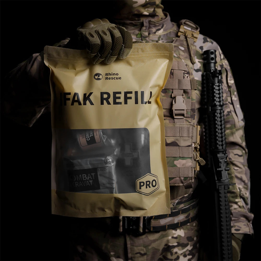 Recharge Kit IFAK  — Consommables Trauma Combat