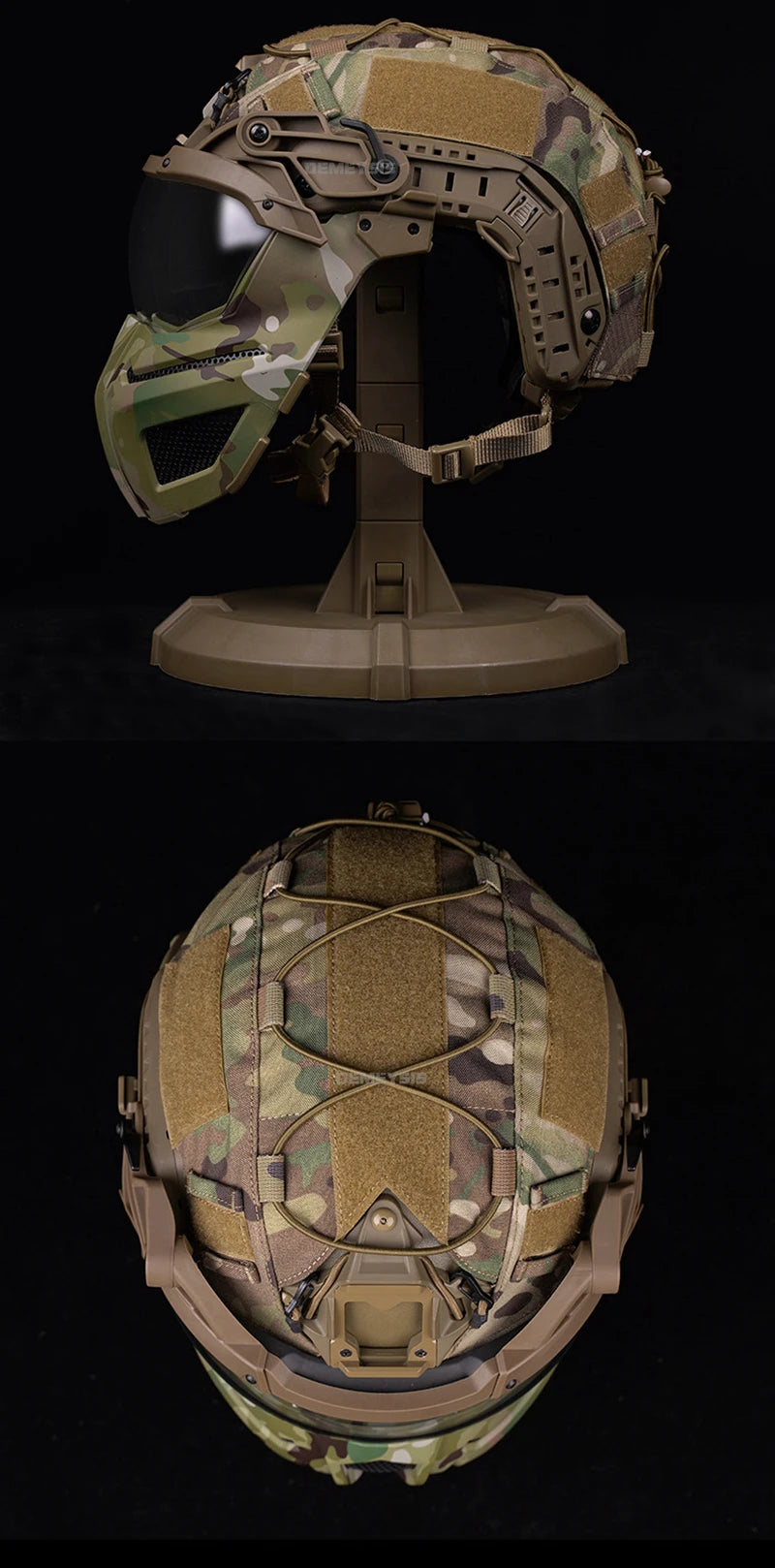 Casque FAST ABS Protection Intégrale — Entraînement Tactique