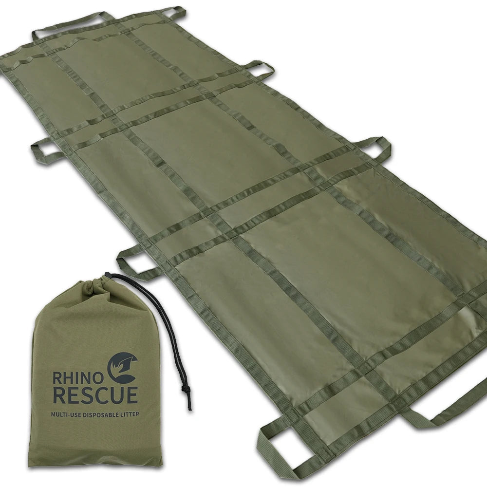 Brancard d'Urgence Jetable — Civière Portable Tactique