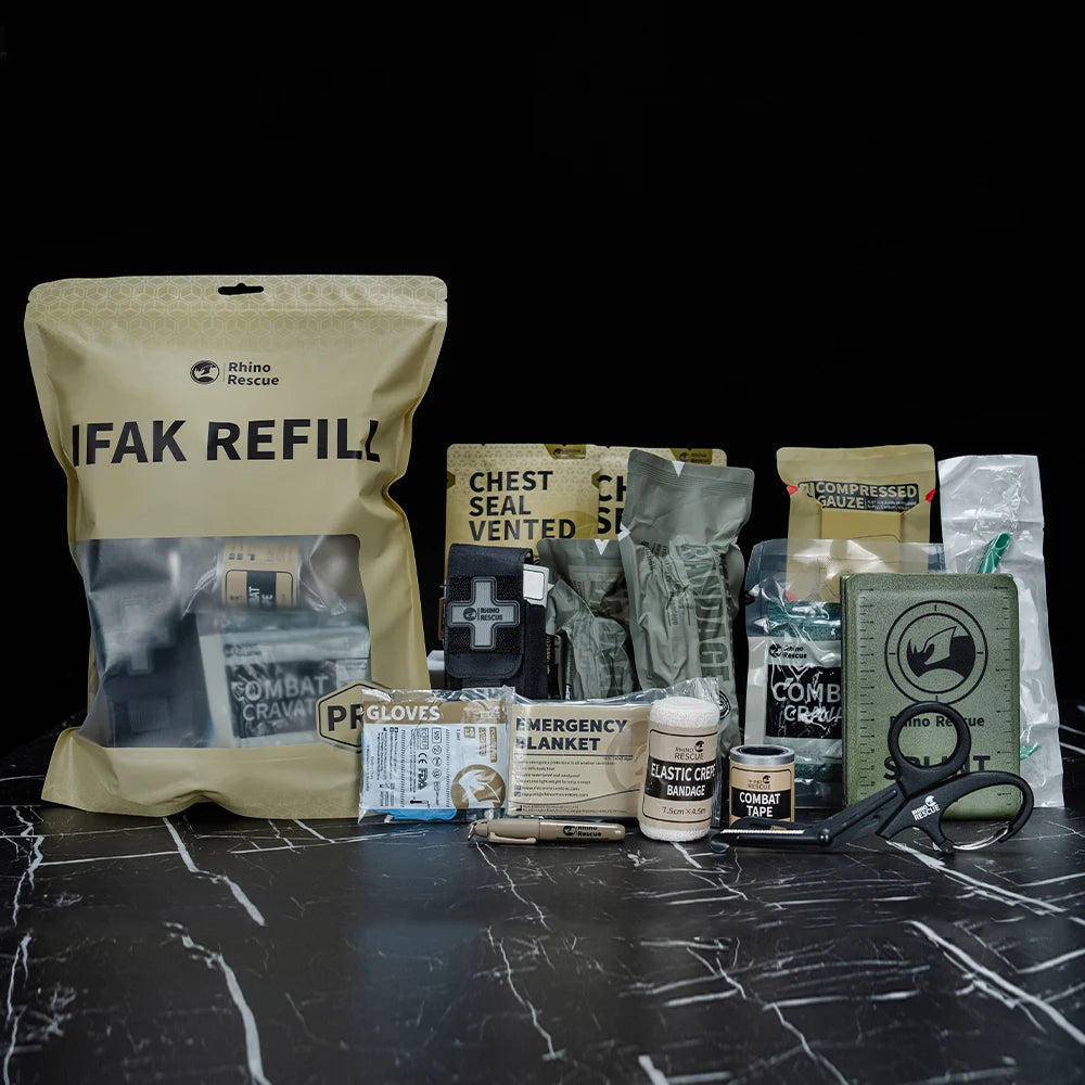 Recharge Kit IFAK  — Consommables Trauma Combat