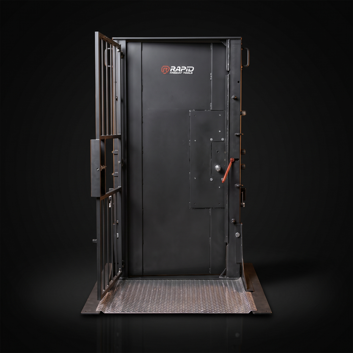 Porte d'Entraînement Tout-en-Un GEN3 TD8040 — vue studio structure autoportante, Rapid Assault Tools