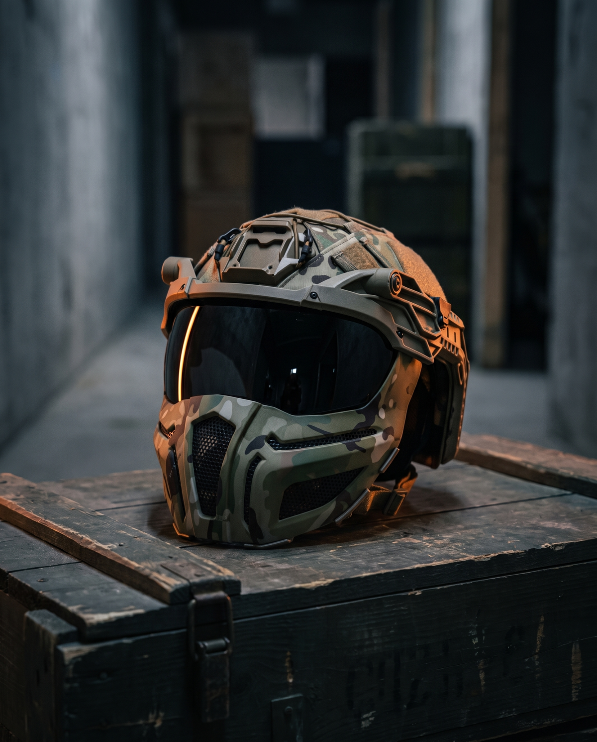 Casque FAST ABS Protection Intégrale — Entraînement Tactique
