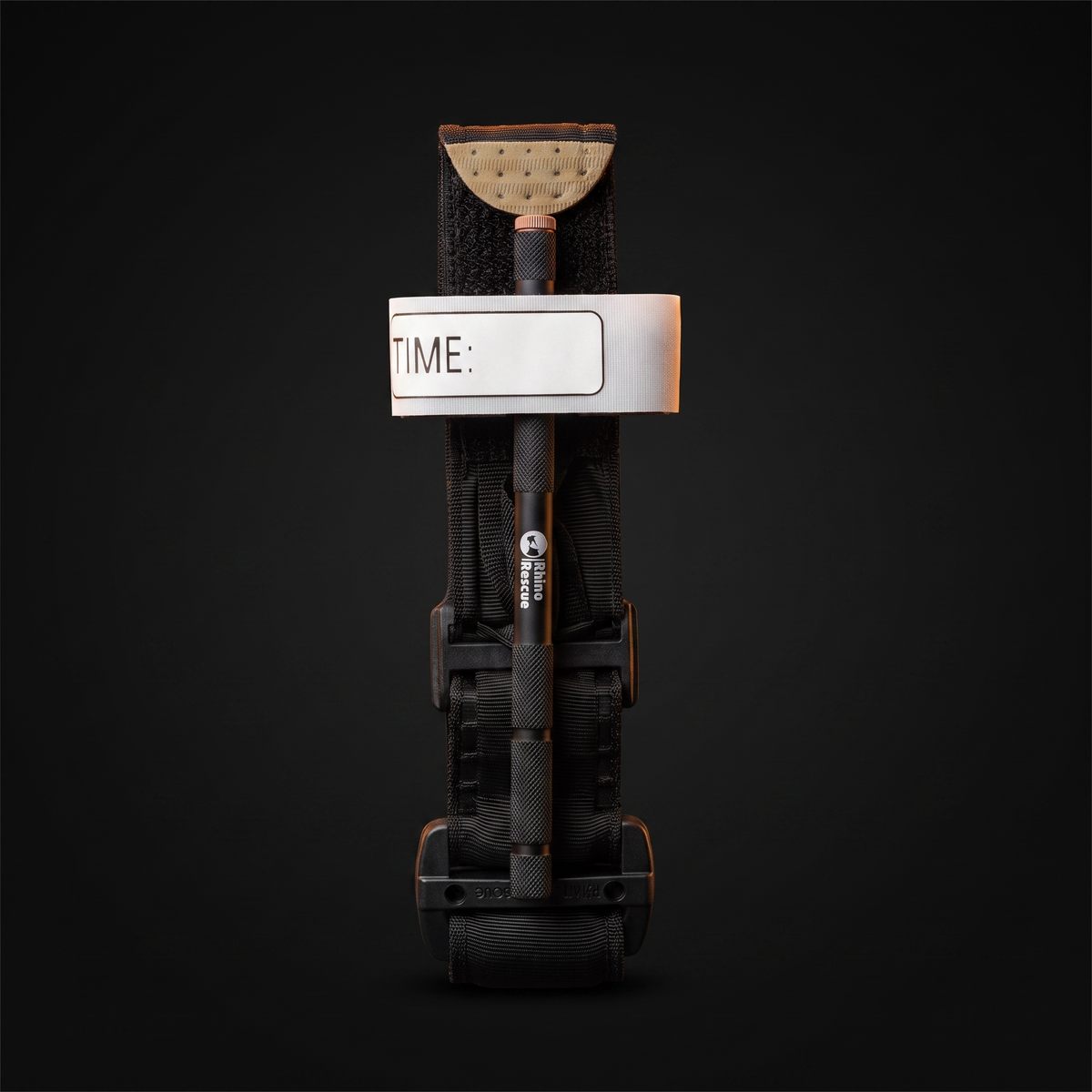 Tourniquet tactique de combat — vue produit studio
